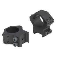 Ccop Aluminium Ring Set - 1-pair Medium Profile 1" Tube 20mm Weaver Rail #ar-1002wm