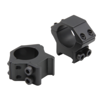 Ccop Aluminium Ring Set - 1-pair Low Profile 1" Tube 20mm Weaver Rail #ar-1002wl