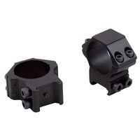 Ccop Aluminium Ring Set - 1-pair Low Profile 30mm Tube 20mm Weaver Rail #ar-3002wl