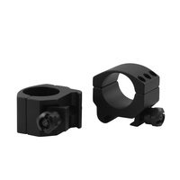 Ccop Heavy Duty Tactical Scope Rings - 1-pair Low Profile 1" Tube 20mm Weaver Rail #ar-1003wl