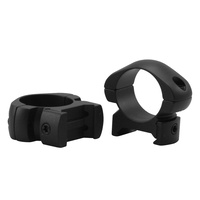 Ccop Steel Scope Ring Set - 1-pair 1 Inch Tube Weaver Rail Low #sr-q1003wl