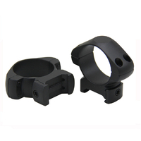 Ccop 30mm Weaver Low Ring Set - Matt Black #srq3003wl