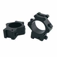 Ccop 1 Weaver Medium Rings With Picatinny Rail For Scope #wox005