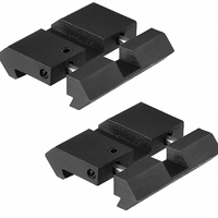 Ccop 2-piece Weaver To 3/8 Rail Adaptor For Scopes And Accessories #wodg119
