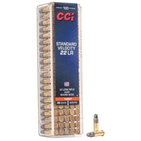 Cci Standard Velocity 22 Lr Lead Round Nose Bullet - 40 Grain 1070 Fps 100pk #c32