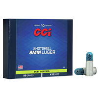 Cci 3790 9mm Luger Shotshell Pest Control Ammunition 10 Rounds