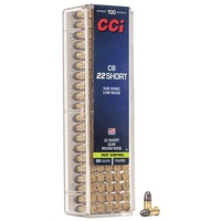 Cci C38 .22 Cb Long Rimfire Ammunition 29gr Lead Round Nose 100 Pack