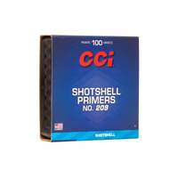 Cci 209 Shotshell Primers For Field And Target Loads 100 Pack