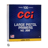 Cci #300 Large Pistol Primers For Handgun Reloading 100 Count