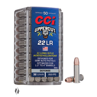 Cci C960cc Uppercut 22lr 32gr Jacketed Hollow Point Rimfire Ammunition 50 Round
