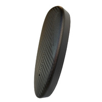 Cervellati Microcell Recoil Pad 23mm Thick - Black 92mm Hole Space #213107-b