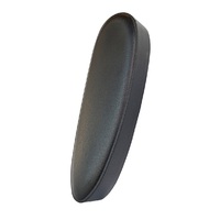 Cervellati Microcell Recoil Pad Flat 23mm Thick - Black 92mm Hole Space #217323-b