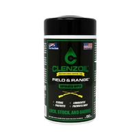 Clenzoil Field And Range Saturated Wipes - 50pcs #cl2243