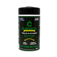 Clenzoil Field And Range Saturated Wipes - 50Pcs #cl2243