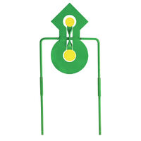 Champion 22 Cal Rimfire Double Reaction Metal Spinner Target - Green #ch44880