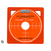 Champion Ar500 Centrefire Rifle Steel Target 3/8 Inch Thick - 4 Inch Square #ch44904