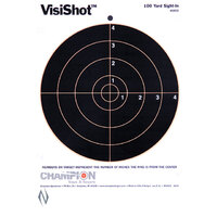 Champion 8.5 X 11 Inch Visishot Paper Targets - 10 Pack #ch45802