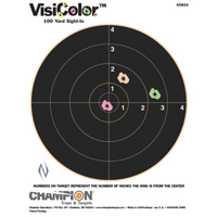 Champion Ch45824 Visicolor Target 8 Inch 10 Pack Reactive Paper