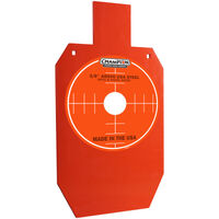 Champion Hunting Shooting Traps And Targets 0.38 Inch Centrefire Rifle Target -  Full Size Ipsc Ar500 Steel #ch44908