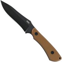 Crkt Heavy Duty Ramadi Fixed Blade Knife With Sheath - Carbon Black Blade #crkt2083