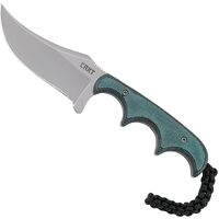 Crkt Minimalist Persian Compact Fixed Blade Knife With Sheath - Plain Edge Blade #crkt2379