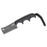 Crkt Minimalist Cleaver Blackout Compact Utility Knife - Fixed Blade #crkt2383k