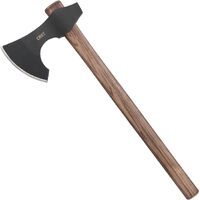 Crkt Two Handed Outdoor Axe Forged 1055 Carbon Steel Blade - Hickory Handle #crkt2736