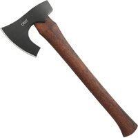 Crkt Deep Beard Design Outdoor Axe Forged Carbon Steel Blade - Hickory Wooden Handle #crkt2746