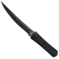 Crkt Hissatsu Black Plain Edge Fixed Knife - 440a Blade Steel #crkt2907k