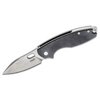 Crkt Jesper Voxnaes Pilar Iii Folding Knife 2.967" Satin Plain Blade - Black G10 And Stainless Steel Handles #crkt5317