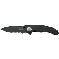 Crkt Linchpin Flipper Folding Knife 1.4116 - Veff Serrations #crkt5406k