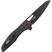 Crkt Thero Edc Folding Pocket Knife Black Oxide Finish - Carbon Fiber Handle #crkt6290