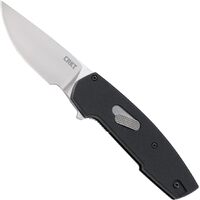 Crkt Cottidae Edc Folding Pocket Knife Satin Drop Point Blade - Aluminum Handle #crkt6321