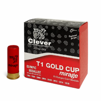 Clever Mirage T1 Gold Cup 12 Gauge 2-3/4" 21g #7.5 Shot – 25 Rounds