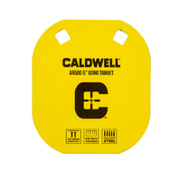 Caldwell Hardened Ar500 Steel Gong Target 5 Inch Steel - Yellow #cald-ar5