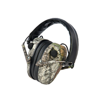 Caldwell Emax Low Profile Stereo Sound Electronic Ear Muffs - Camo #cald-elpmo