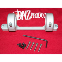 Dnz Game Reaper Scope Ring Mount Remington 700 Short Action - Medium Silver #dnz21700