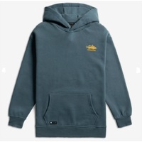 Desolve Barramundi Hoodie Cotton Blend Knit - Spruce #dsv123591
