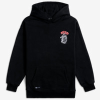 Desolve Bottoms Up Hoodie  Relaxed Silhouette And Dropped Shoulder  - Black #dsv123606