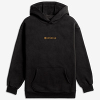 Desolve Classic Hoodie Embroidered Chest Logo - Fossil #dsc123721