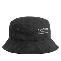 Desolve Supply Co. Bucket Hat One Size Fits Most - Charcoal  #dsv124165