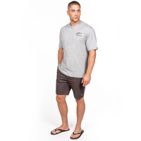 Desolve Albacares Tee Recycled Cotton Blend Grs Certified - Grey Marle #dsv124396