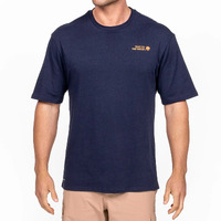 Desolve Classic Tttw Tee Unisex Recycled Cotton Blend - Navy #dsv124651