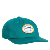 Desolve Saltwater Fiends Dad Hat One Size Fits Most  - Teal #9420030058474
