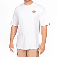 Desolve Serrata Tee Short Sleeve Shirt Recycled Cotton Blend - White #dsv125063