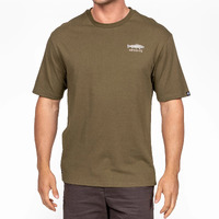 Desolve Trutta Tee Short Sleeve Shirts Recycled Cotton Blend - Khaki #dsv125177
