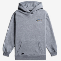 Desolve Albacares Hoodie Dropped Shoulder Relaxed Fit - Grey Marle #dsv125330