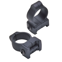 Durasight Ds302b Scope Rings High Black 1 Inch Weaver Z2 Alloy