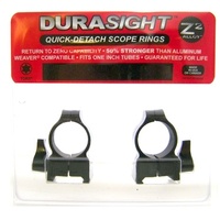 Durasight Ds403b Scope Rings High Black 1 Inch Weaver Qd