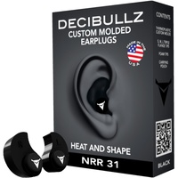 Decibullz Custom Molded Earplugs Nrr 31db